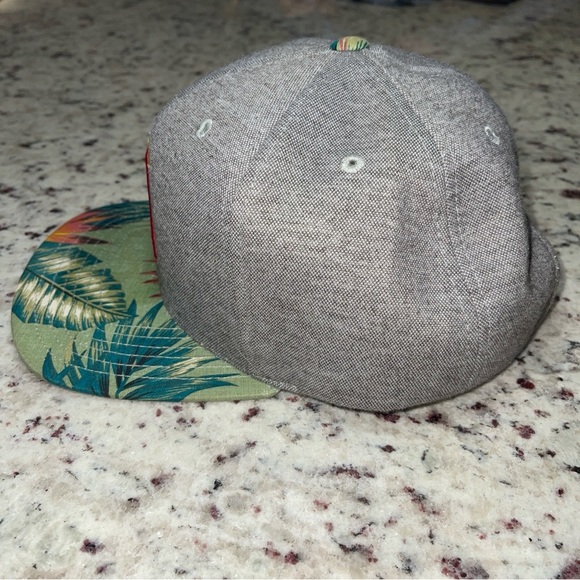 American Needle Limited Edition Palm Floral Los Angeles Angels Adjustable Hat - Picture 2 of 9